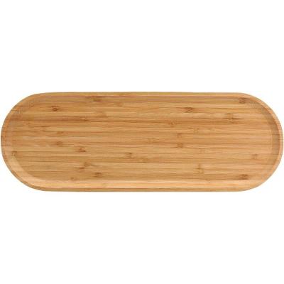 Table Tábua Para Servir 2X45X16Cm Bambu Natural