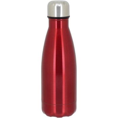 Mijia Garrafa Térmica 23X7X7Cm 350Ml Inox Vermelho Parede Dupla