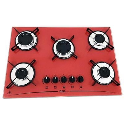 Cooktop a Gás 5 Bocas Mega Chama Bivolt D&D Metal CE05VE