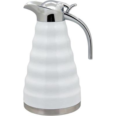 Muller Garrafa Térmica 27X17X15Cm 1,6L Inox Branco Parede Dupla
