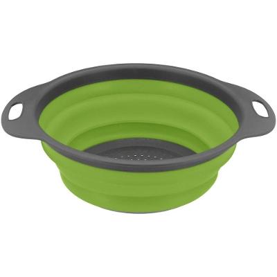 Cooker Escorredor 9X29X23Cm Silicone Verde Retrátil