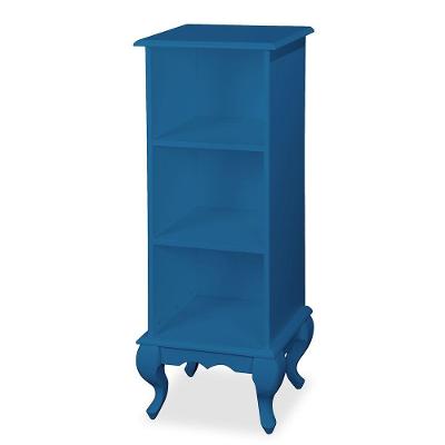 Estante Antique Média Pés Luiz Xv Azul