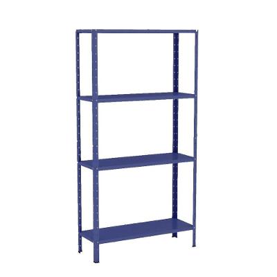 Estante Aço 4 Prateleiras Eaf006 Azul