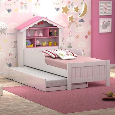 Bicama Casinha Menina Juvenil Com Colchões