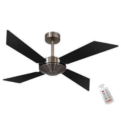 Ventilador Tecno Ii Off Preto 220V E Controle Remoto