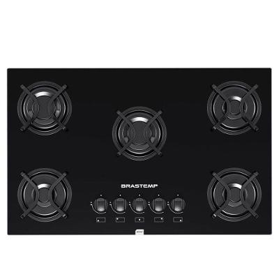 Cooktop Brastemp Ative 5 Bocas Preto Bivolt