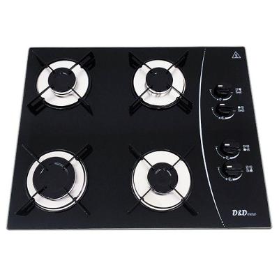 Cooktop a Gás 4 Bocas Mega Chama Bivolt D&D Metal CE04PR