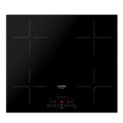 Cooktop Dako Supreme 4 Bocas Indução Preto 220 V.