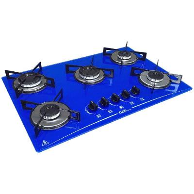 Cooktop a Gás 5 Bocas Mega Chama Bivolt D&D Metal CE05AZ