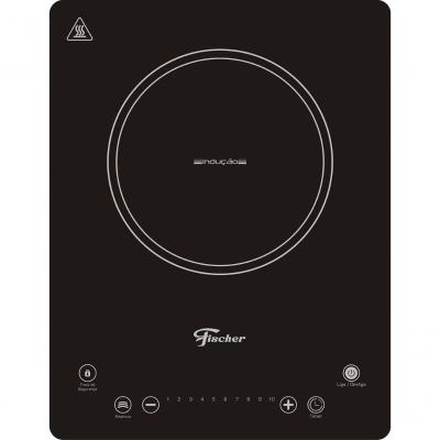 Fogão Cooktop Fischer 1 Boca por Indução Mesa Vitrocerâmica - 110V