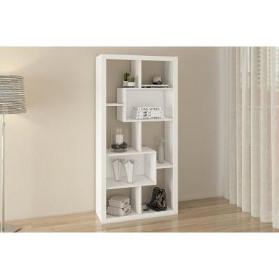 Estante para Sala E1712 c/ 2 Nichos Branco - Tecno Mobili