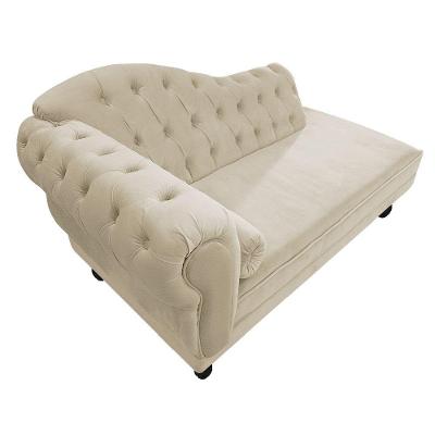 Diva Recamier Diana 140cm Lado Direito Corano Bege