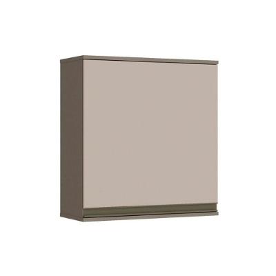Armário Aéreo P/ Cozinha Connect C/ 1 Porta 60cm Duna/cristal - Henn