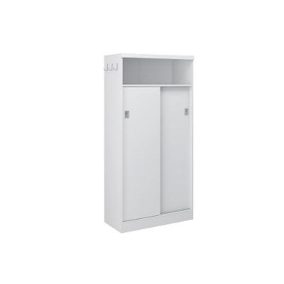 Armário Multiuso Sala 528 c/ 2 Portas de Correr Branco - Carraro