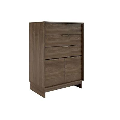 Cômoda Juvenil 1112 c/ 2 Portas e 3 Gavetas Legno - Carraro