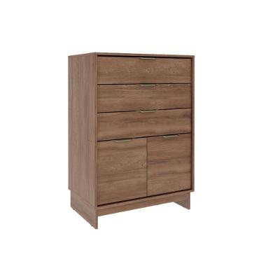 Cômoda Solteiro 1112 c/ 2 Portas e 3 Gavetas Freijo - Carraro