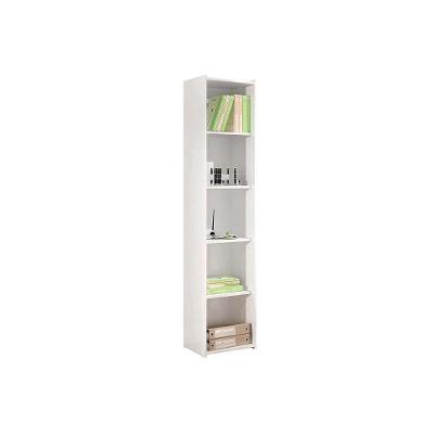Estante de Livros ESM206 c/ 4 Prateleiras Branco - Movelbento