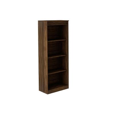 Estante Livreiro Casal ME4150 c/ 3 Prateleiras Nogal - Tecno Mobili