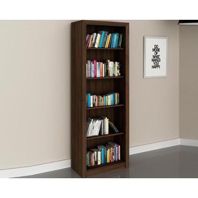 Estante Livreiro Solteiro ME4104 c/ 4 Prateleiras Rústico - Tecno Mobili