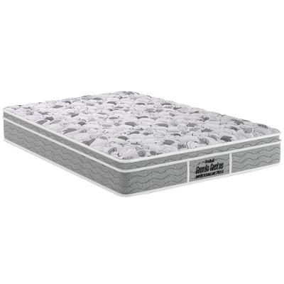 Colchão Casal D45 / Ep / Anatômico Guarda Costas Próextreme Plus Euro Pillow Gray (138x188x24)