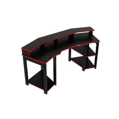 Mesa Computador Gamer ME4167 Preto/Vermelho - Tecno Mobili
