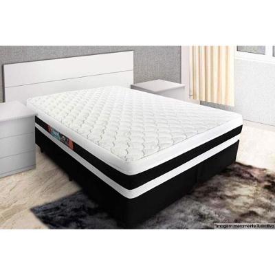 Colchão Queen Espuma D45  Black White AIR Euro Pillow Double Face (158x198x27) - Castor