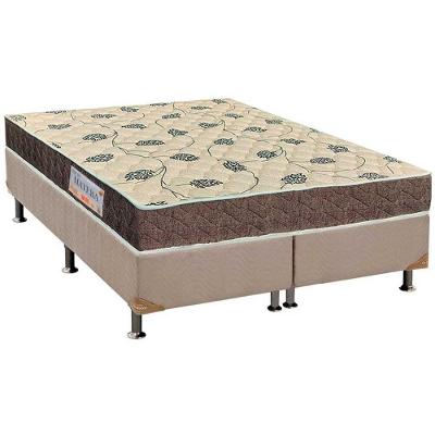 Cama Box King: Colchão Anatômico Orthoflex D33/EP Matera + Base CRC Suede Clean(193x203)