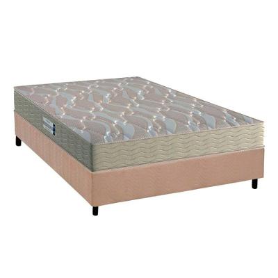 Cama Box Casal: Colchão Anatômico Probel D45/EP Firmepedic ProDormir Advanced Tech2000 + Base CRC Suede Clean(138x188)