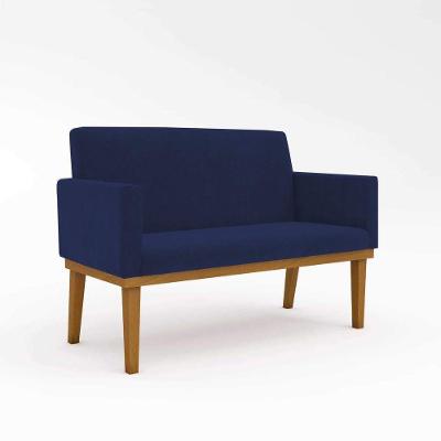 Namoradeira Base Reforçada Sala Elegante azul Marinho