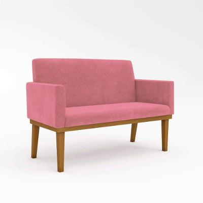 Namoradeira Base Reforçada Sala Elegante Rosa