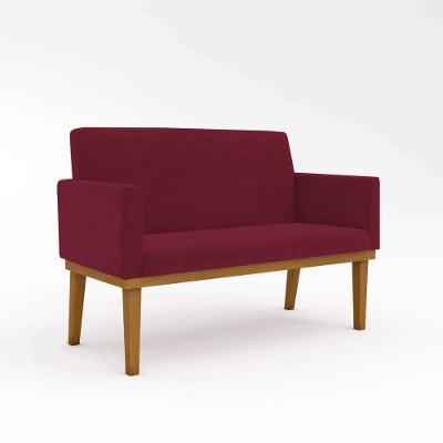 Namoradeira Base Reforçada Sala Elegante marsala