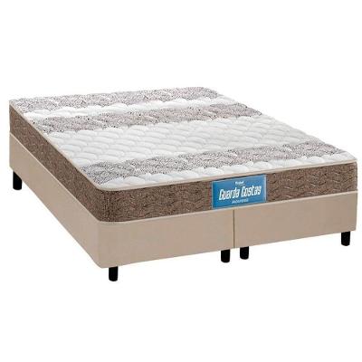 Cama Box Queen: Colchão Ortopédico Probel D33/Ep Double Face + Base Clean(158X198)