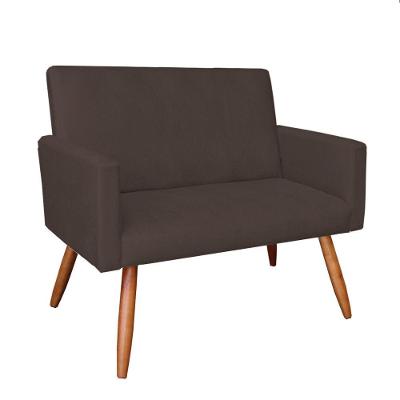 Namoradeira Nina Suede Marrom
