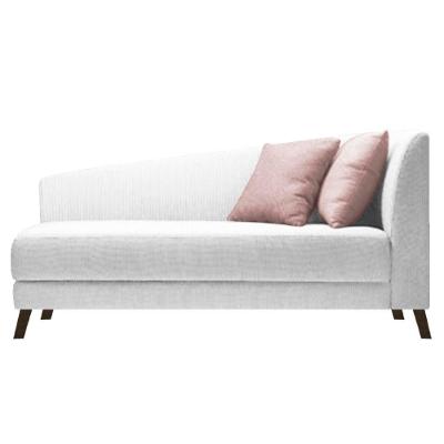 Recamier Heitor 140Cm Com Almofada Branco/Rosê
