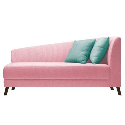 Recamier Heitor 185Cm Com Almofada Rosa Bebê/Tiffany