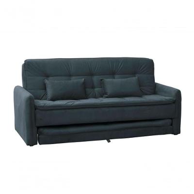 Sofá Cama Reclinável Com Cama Auxiliar - Chumbo Light