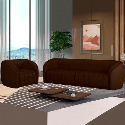 Jogo Sofa 252 Cm 3 Lug E Poltrona 1 Lug Memphis Tcs 721 Corano Moll Tcs 721