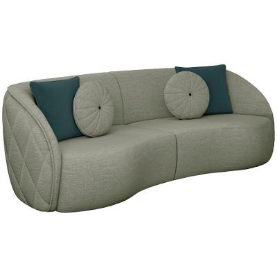 Sofa 4 Lugares 288 Cm Passion Linho Tce 1026 Moll Tce 1026