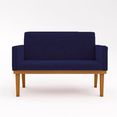 Namoradeira Base Reforçada Sala Elegante azul Marinho