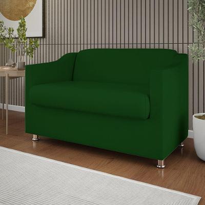 Namoradeira 2 Lugares Sala De Estar Quarto Balaqui Decor verde
