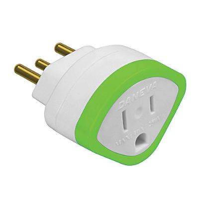 Adaptador Reverso Daneva Dn1629 2p+t 10a 250v Cores Sortidas