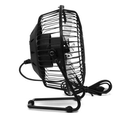 Mini Ventilador Usb Articulável para Mesa de Escritorio - Preto