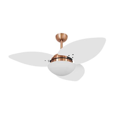 Ventilador De Teto Kovalski Cobre 3 Pás Branco 220V