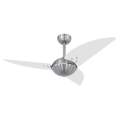 Ventilador De Teto Volare Office Clear Branco 220V