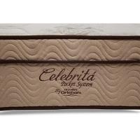 Cama Box Solteiro: Colchão Molas Ortobom Superpocket Celebrita + Base Crc Courano Branco(88X188) - 1