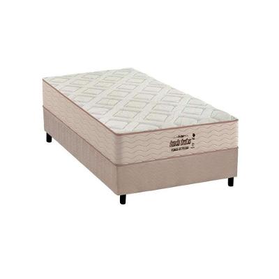 Cama Box Solteiro: Colchão Anatômico Probel AG65 Force Extreme + Base CRC Suede Clean(88x188)
