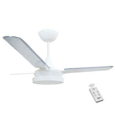 Ventilador Luz Led Branco 220V 3 Pás E Controle