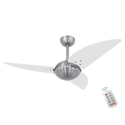 Ventilador Off Clear Branco 220V E Controle Remoto