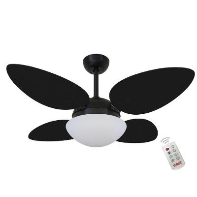 Ventilador Prince Iv Preto 220V E Controle Remoto