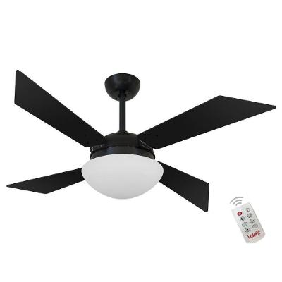 Ventilador Tecno Preto 220V E Controle Remoto